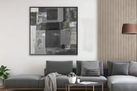 لوحة جدارية تجريدية رقم F23-117