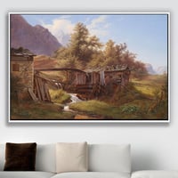 لوحة اعتزال-لوحات طبيعة.