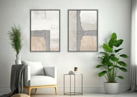 طقم لوحات جدارية 2 قطع.