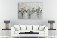 لوحة جدارية تجريدية رقم GMN195