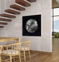 لوحة سكون الليل-لوحات طبيعة.