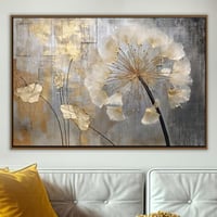 لوحة هبوب الرياح رسم تجريدي من الطبيعة .