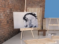 لوحة فحر-لوحة خيل عربي.