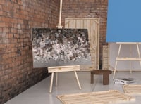 لوحة جدارية تجريدية رقم GDN27