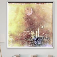 لوحة جدارية تجريدية رقم F23-190