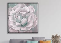 لوحة زهرة المشاعر-لوحات جدارية ورد.