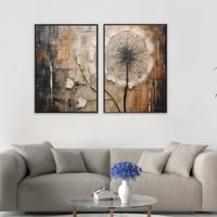 لوحة زهرة الإنتظار لوحة طبيعة.