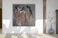 لوحة جدارية تجريدية رقم GMN216