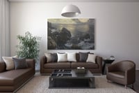 لوحة انتظار-لوحة طبيعة.