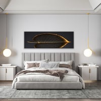 ورقة الملوك-رسم تجريدي من الطبيعة.