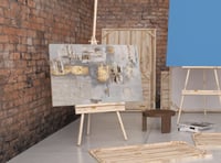 لوحة جدارية تجريدية رقم GMN198