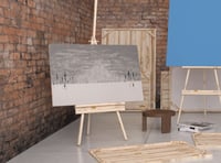 لوحة جدارية تجريدية رقم GDN17