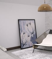 لوحة عناق-لوحات جدارية ورد.