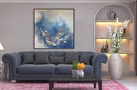 لوحة جدارية تجريدية رقم F23-150