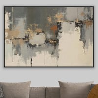 لوحة مصفوفات لوحة جدارية تجريدية