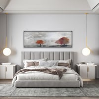 لوحة وقت الوداع-لوحة طبيعة.