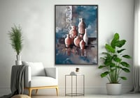 لوحة تعابير-لوحات جدارية تراثية.