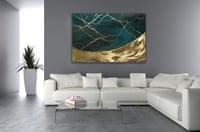 لوحةخطوط الذهب .