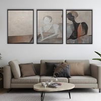 لوحة الأميرة لوحات جدارية تجريدية