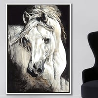 لوحة دوسرة لوحة خيل فخمة.