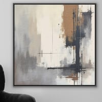 لوحة ابواب الصمت لوحات فنية تجريدية