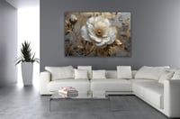 لوحة إزدهار- لوحات جدارية ورد.