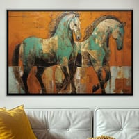 لوحة مشية فرس-لوحة خيول عربية فخمة .