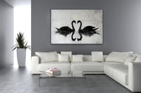 لوحة التقاء-لوحات طبيعة تجريدية.