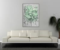 لوحة ابتهاج-لوحات جدارية ورد.