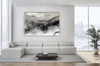 لوحة جدارية تجريدية رقم F23-142