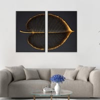 ورقة الملوك-رسم تجريدي من الطبيعة.