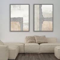 طقم لوحات جدارية 2 قطع.