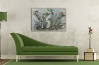 لوحة جدارية تجريدية رقم GMN8