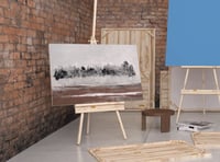 لوحة إلتحام-لوحات طبيعة تجريدية.