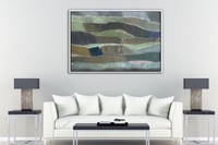 لوحة جدارية تجريدية رقم GMN95