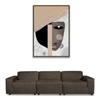 لوحة جدارية تجريدية رقم F23-26