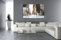 لوحة نبض المدينة.