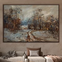 لوحة طريق الذكريات-لوحات طبيعة.