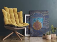 لوحة جدارية تجريدية رقم F23-1