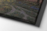 لوحة ضوء الأفق-لوحة طبيعة.