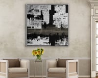 لوحة جدارية تجريدية رقم GMN185