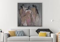 لوحة جدارية تجريدية رقم GMN216