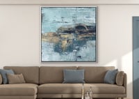 لوحة جدارية تجريدية رقم GMN96