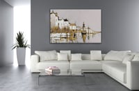 لوحة مرافئ-لوحات طبيعة.