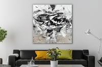 لوحة جدارية تجريدية رقم GMN180