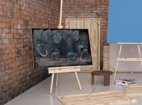 لوحة جدارية تجريدية رقم GMN158