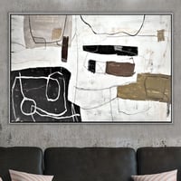 لوحة جدارية تجريدية رقم F23-91