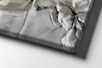 لوحة ورود الفضة-لوحات جدارية ورد.