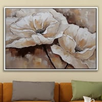 لوحة اللوجين-لوحات جدارية ورد.