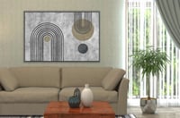 لوحة جدارية تجريدية رقم F23-32